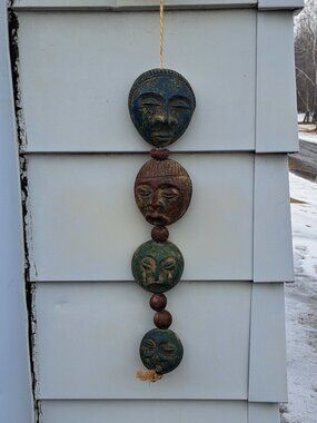 Mesoamerican Ceramic Face Masks